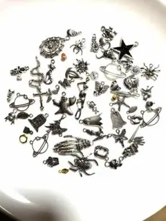 シルバー他　チャームセット