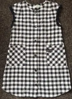 KP ニットプランナー☆チェックワンピース130cm
