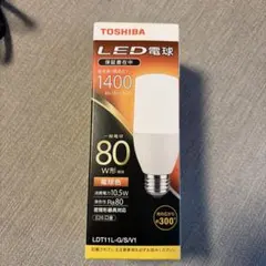 TOSHIBA LED電球 電球色 E26