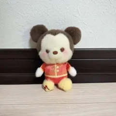 ミッキー＆フレンズ アジアンスタイル ミルキーボア マスコット ミッキーマウス