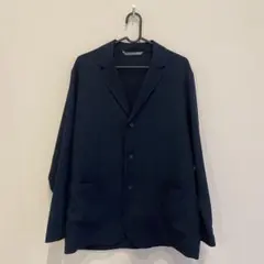 GLOBAL WORK Sネイビー テーラードジャケット