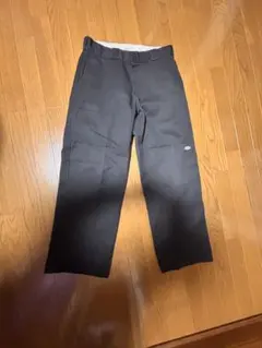 ディッキーズ ダブルニー ブラックパンツ 32×30