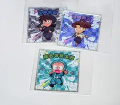 忍たま乱太郎マンチョコ　コレクターシール　土井半助/山田利吉/猪名寺乱太郎