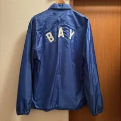 70s80sナイロンコーチジャケット BAY刺繍 ヴィンテージ