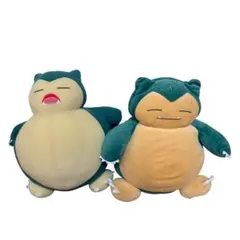【美品！大人気・2体セット】ポケモン カビゴン ぬいぐるみ 特大 約40cmのサムネイル