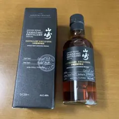 サントリー 山崎 蒸留所限定 シングルモルト ウイスキー 180ml - メルカリ