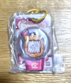 バンダイ　たまごっちカスタムキーリング　エンたま　モジモジオレンジ