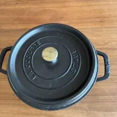 早いもの勝ち STAUB スープポット 14cm グレー ストウブ フランス 鍋