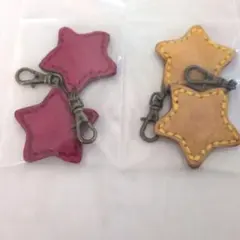 革作品　星型チャーム　4つ