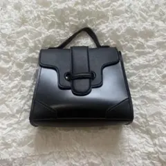 ブラック ハンドバッグ ミニバッグ レディース