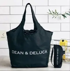 ☆DEAN&DELUCA☆GLOW付録 ブラックレジカゴバック＋保冷ボトルケース