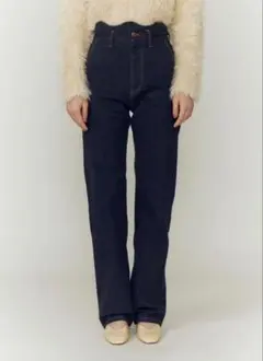 EAPHI WAVE DESIGN HIGH WAIST DENIM