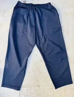 COMOLI 裏毛 トラックパンツ ネイビー