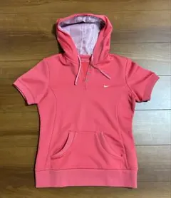 NIKE GOLF レディース 半袖パーカー ピンク Mのサムネイル