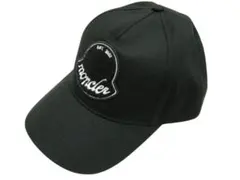 □新品 本物□モンクレール ベースボールキャップ BB CAP 帽子 黒 