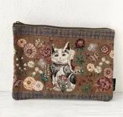 新品 ナタリーレテ フラットポーチ バンビ 鹿 しか シカ うさぎ ウサギ 