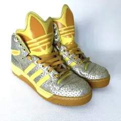 アディダス ジェレミースコット ハイカット ボーン 骨 マルチカラー adidas Originals（アディダスオリジナルス）の「アディダス