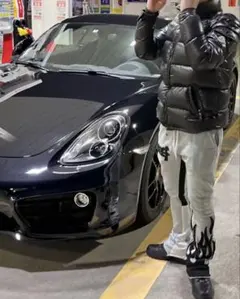 Yvng patra着用 mnmlフレアホワイトデニム swag drip - メルカリ