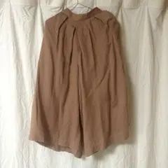 green label relaxing フレアスカート風ガウチョパンツ