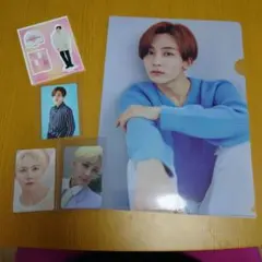 JEONGHANセット アクスタ　トレカ3枚　クリアファイル