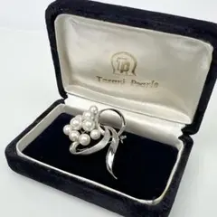 田崎真珠 TASAKI タサキ 真珠 パール ブローチ コサージュ