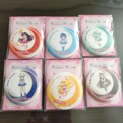 美少女戦士セーラームーン　缶ミラー　セブンイレブン 6個セット