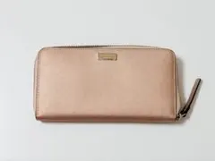 kate spade NEW YORK 長財布 ピンク ベージュ Z20 - メルカリ