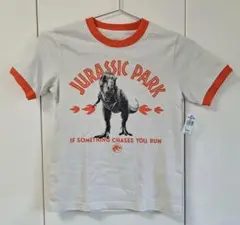 90s USA製】ジュラシックパーク ムービーTシャツ 映画 ホワイト M 