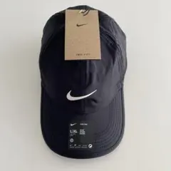 【新品】ナイキ ランニング キャップ L/XLサイズ Dri-FIT 帽子 黒