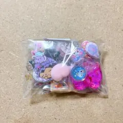 おすそ分け　お尻シール　日焼けサンリオ　ウサハナ　タイル　おはじき　ウォーター