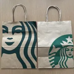 紙袋　スターバックス