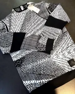 【新品】adidas アディダス　ゴルフ　ジャガード　セーター　ゴルフウェア