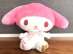 新品タグ付き】マイメロディ 超超BIGぬいぐるみ 寝そべりマイメロ