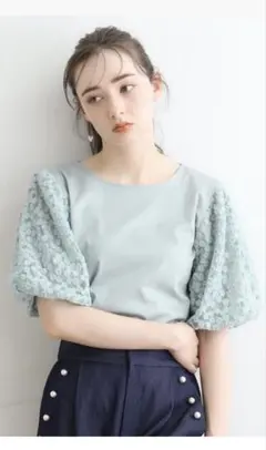 couture brooch 半袖カットソーのサムネイル