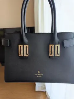 LANVIN ブラック ハンドバッグのサムネイル