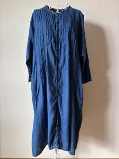 KAPITAL キャピタル シャツデニム ピンタックシャツワンピース サイズ1