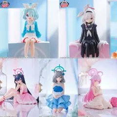 ブルーアーカイブ シロコ ホシノ セリカ アロナ プラナ 5個セット