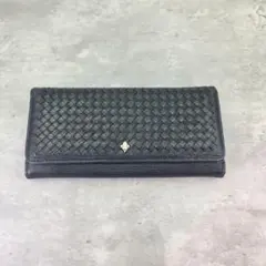 【美品】パトリックコックス 長財布 二つ折り レザー 編み込みのサムネイル