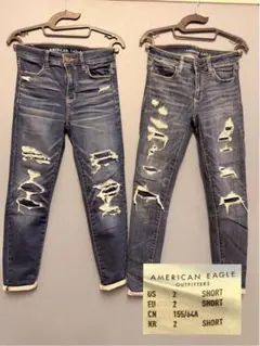 希少モデル アメリカンイーグル JEGGING ジェギング 2short - メルカリ