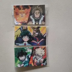 僕のヒーローアカデミアウエハースカード3枚セット