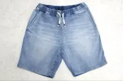 【美品】メンズM　ロイヤル　ROIAL　ストレッチ　デニム　ショートパンツのサムネイル