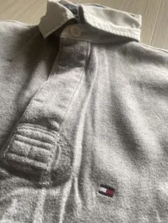 TOMMY HILFIGER ヴィンテージフィット ポロシャツ S グレー