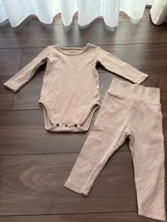 韓国服ロンパースパンツセットアップパジャマ6M peekaboo