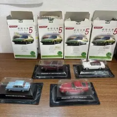 ブリスター未開封】コナミ 1/64 絶版名車コレクションVol.5 4台セット