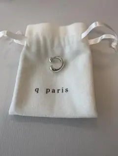イヤカフ　シルバー　q paris キューパリ　chou シュー