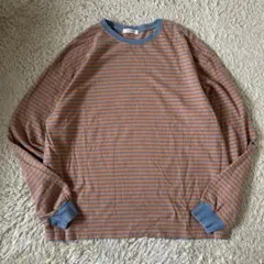 美品✨フリークスストア❣️ボーダー ロンT 長袖カットソー　フリーサイズ　リブ袖