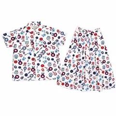 BEAMS BOY セットアップ 半袖シャツ スカート 綿100% 日本製