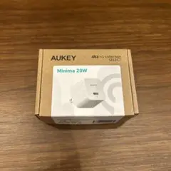 新品 AUKEY minima 20w au純正品 USB-C 充電器 急速充電