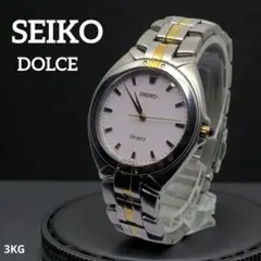 【稼働品】美品 SEIKO DOLCE セイコー ドルチェ コンビカラー 薄型