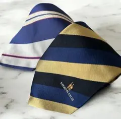 ネクタイ2本セット　Regatta Club＆TRAMONTANA ネクタイ
